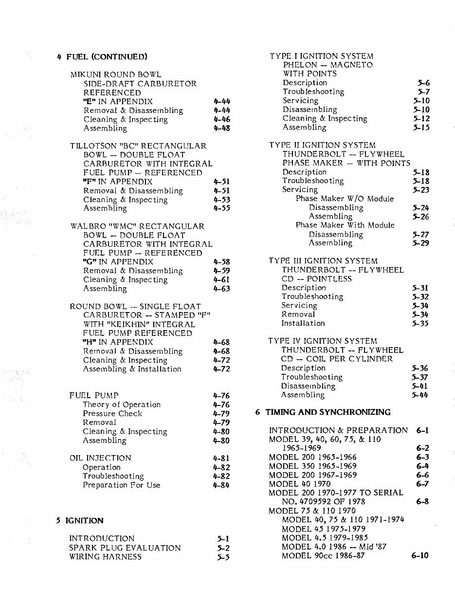 1989 Mercury Mariner 25HP Outboard Service & Repair Manual preview img 2