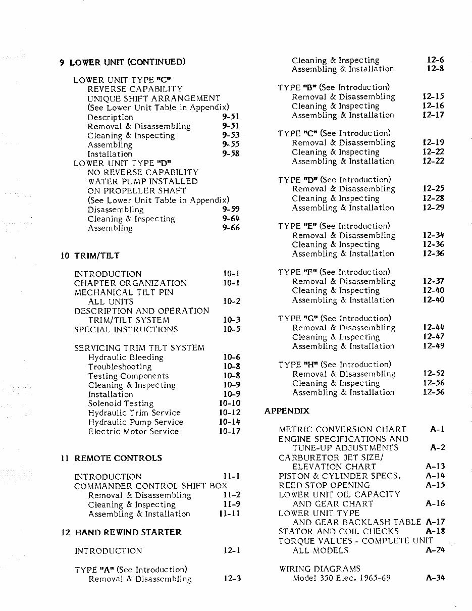 1989 Mercury Mariner 25HP Outboard Service & Repair Manual preview img 4