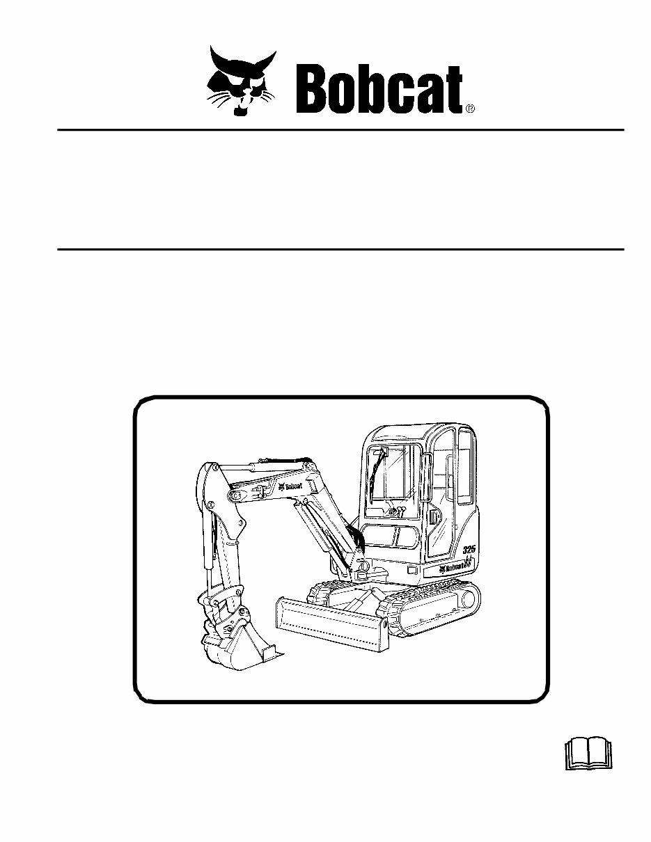 Bobcat 325, 328 Compact Excavator Service & Repair Manual preview img 1