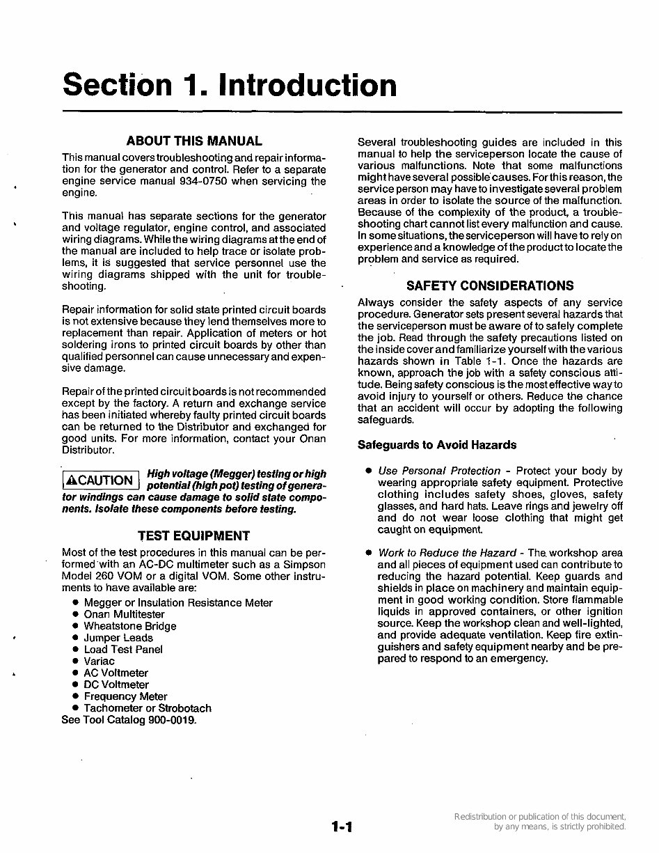 Onan Marine MDL3 MDL4 MDL6 Service Manual 934-0500 preview img 6