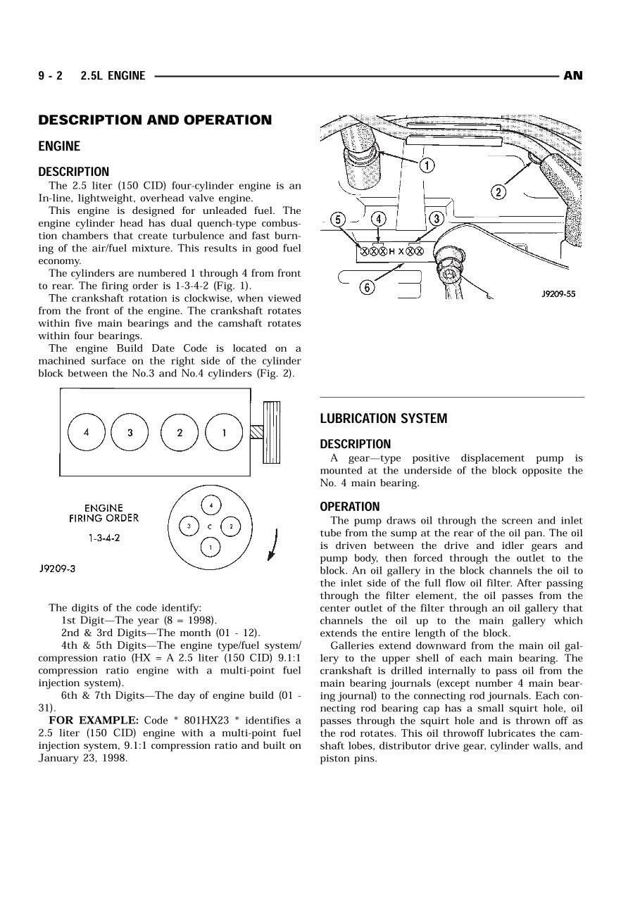 2000 Dodge Dakota Service & Repair Manual preview img 2