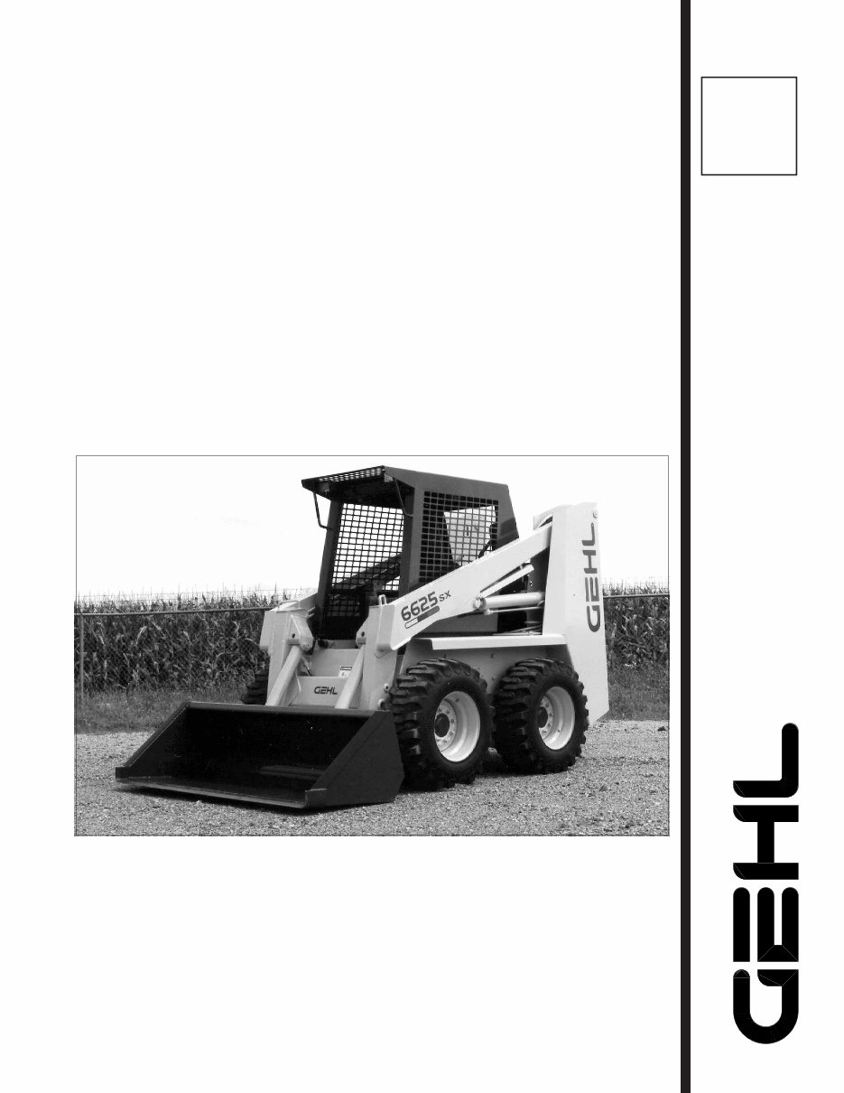 Gehl 6625 Skid Loader Parts Manual preview img 1