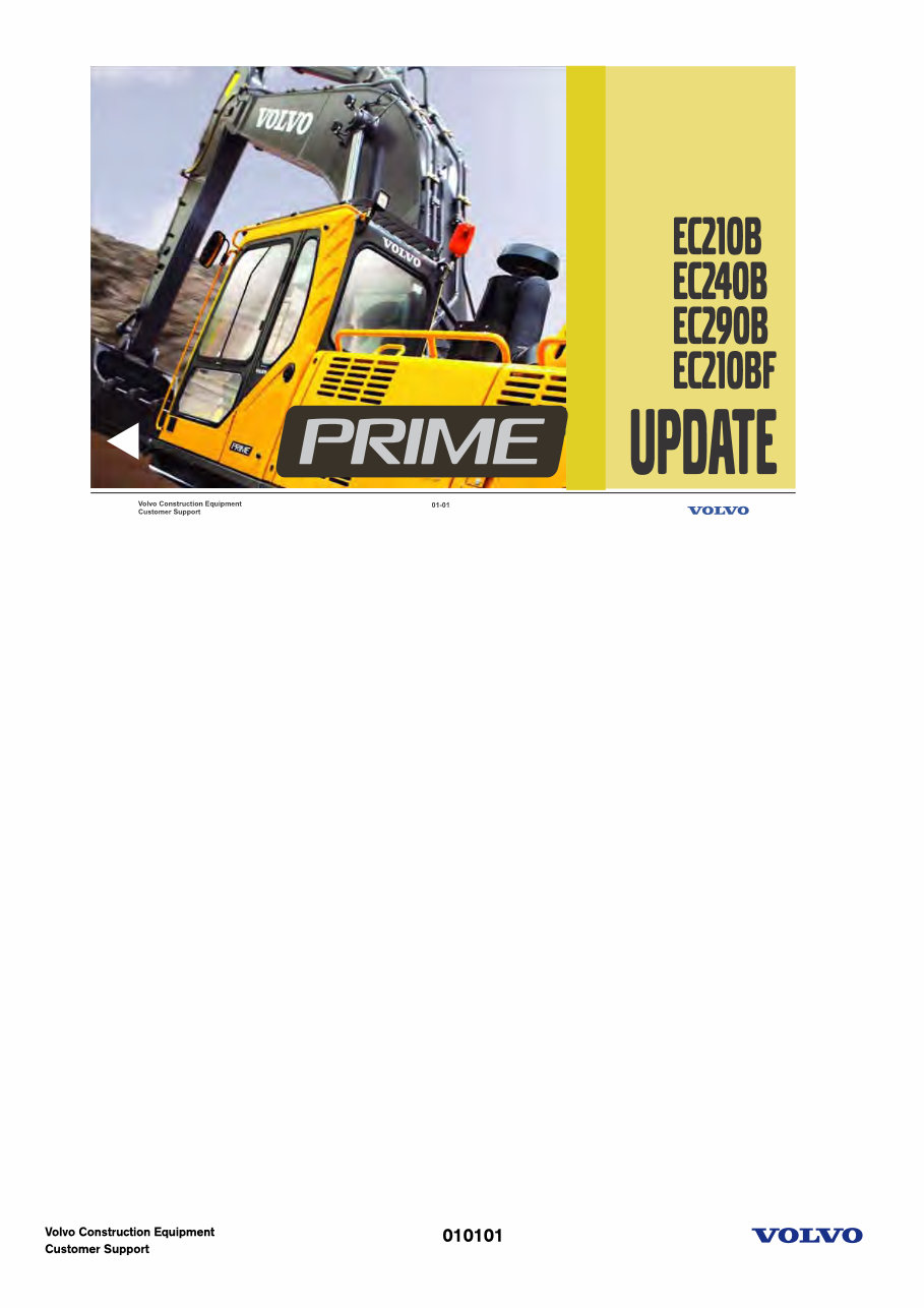 EC210B 240B 290B PRIME Update Volvo preview img 1