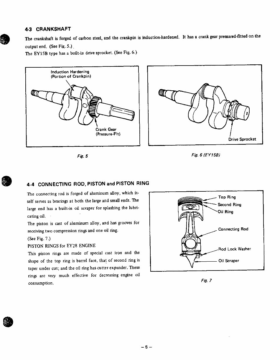 Subaru Robin EY15, EY20, EY28 Engine Full Service & Repair Manual preview img 9