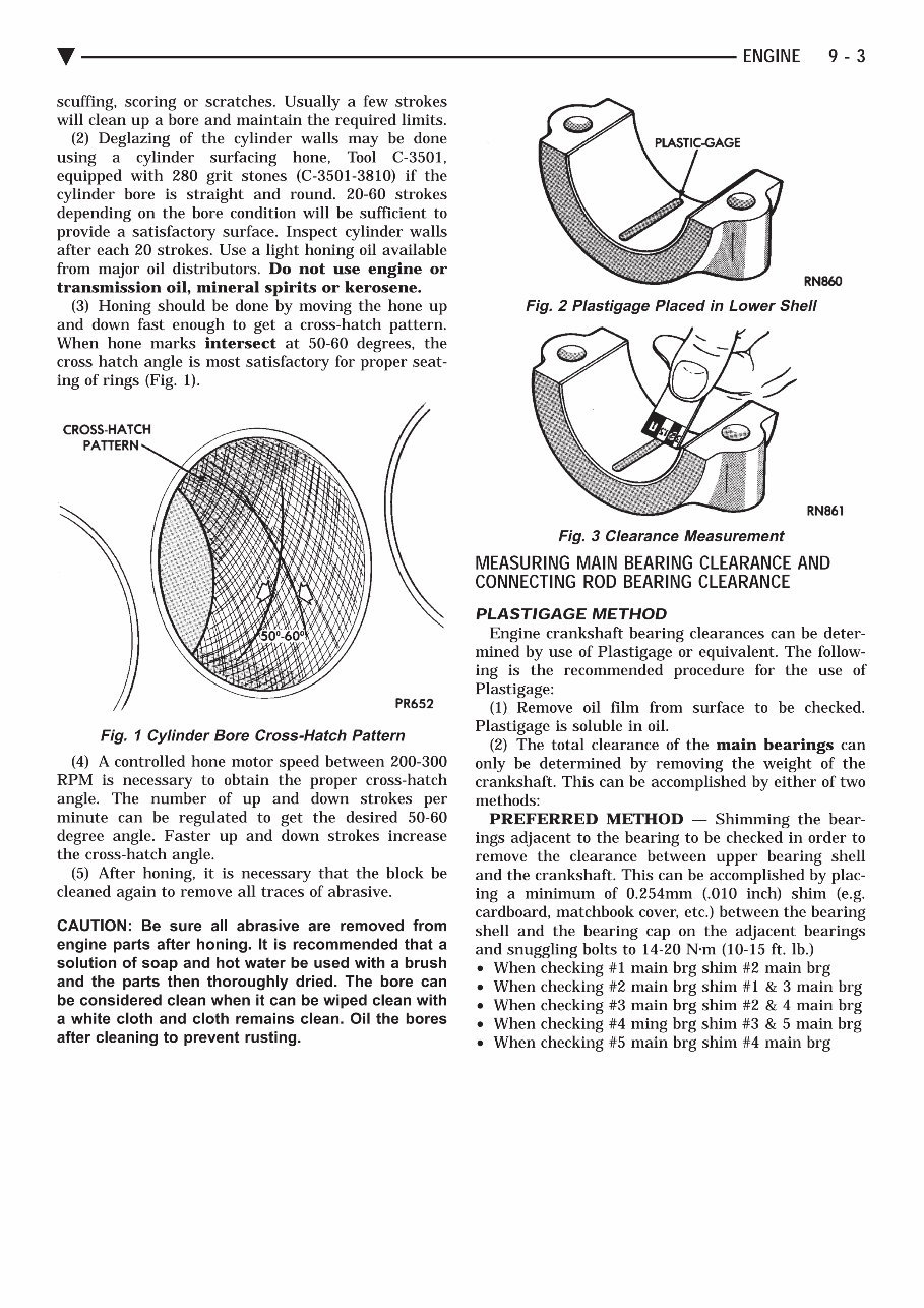 1987-1994 DODGE Shadow Service and Repair Manual preview img 3