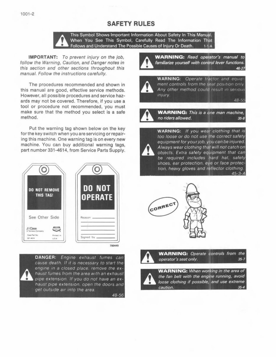 Case 580E Service Manual preview img 6