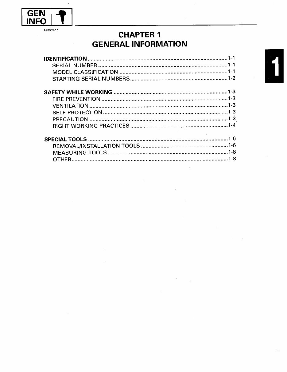 1997-1998 YAMAHA 115 130HP 2-STROKE OUTBOARD Repair Manual preview img 8