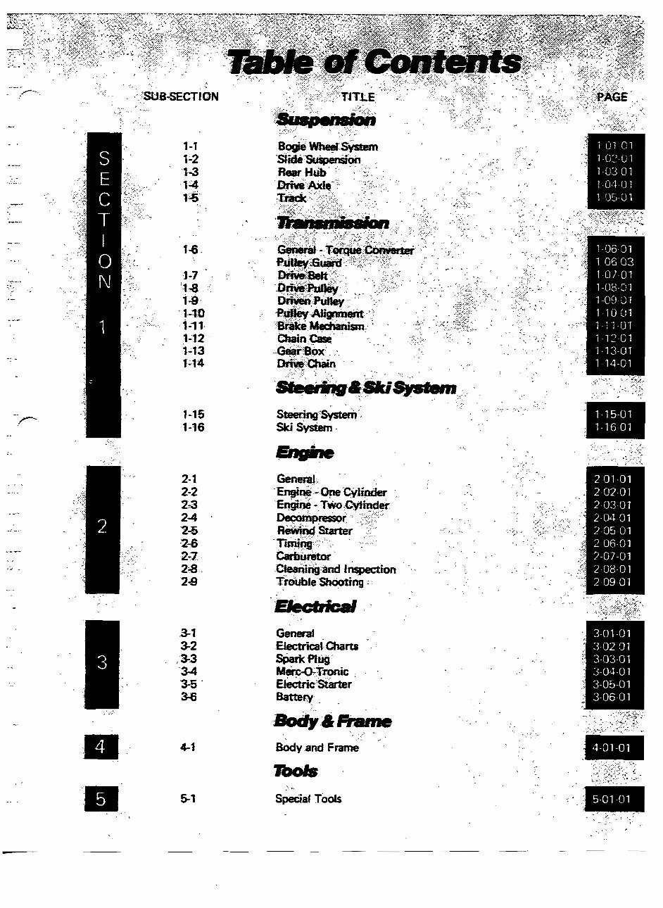 1972-1974 Ski-Doo Elite Service & Repair Manual preview img 2