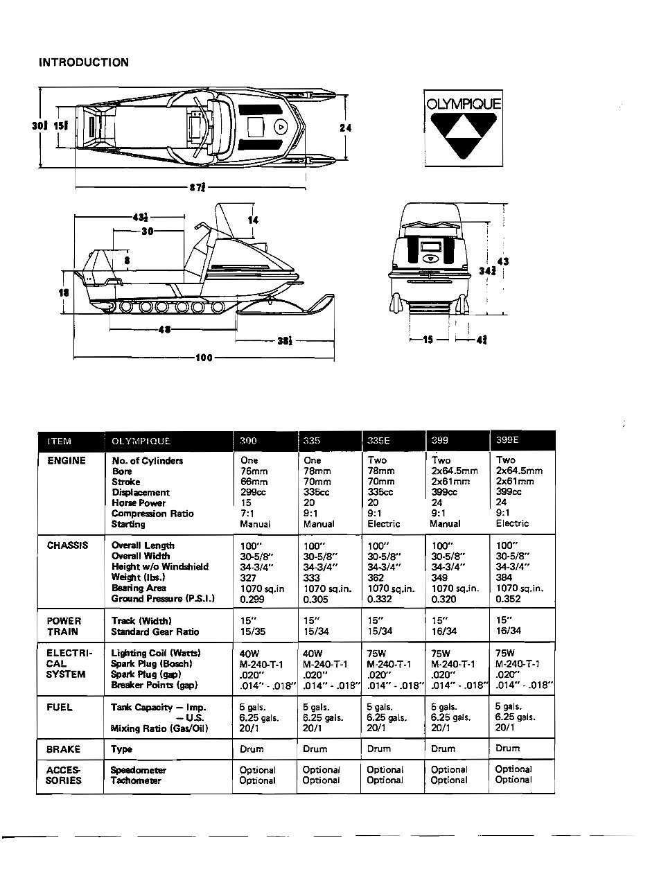 1972-1974 Ski-Doo Elite Service & Repair Manual preview img 6