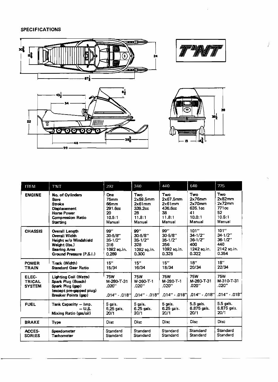 1972-1974 Ski-Doo Elite Service & Repair Manual preview img 8