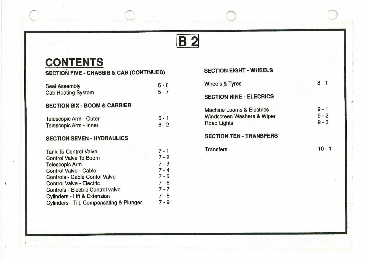 Matbro TR200 Powershift Telehandler Parts Catalog preview img 5
