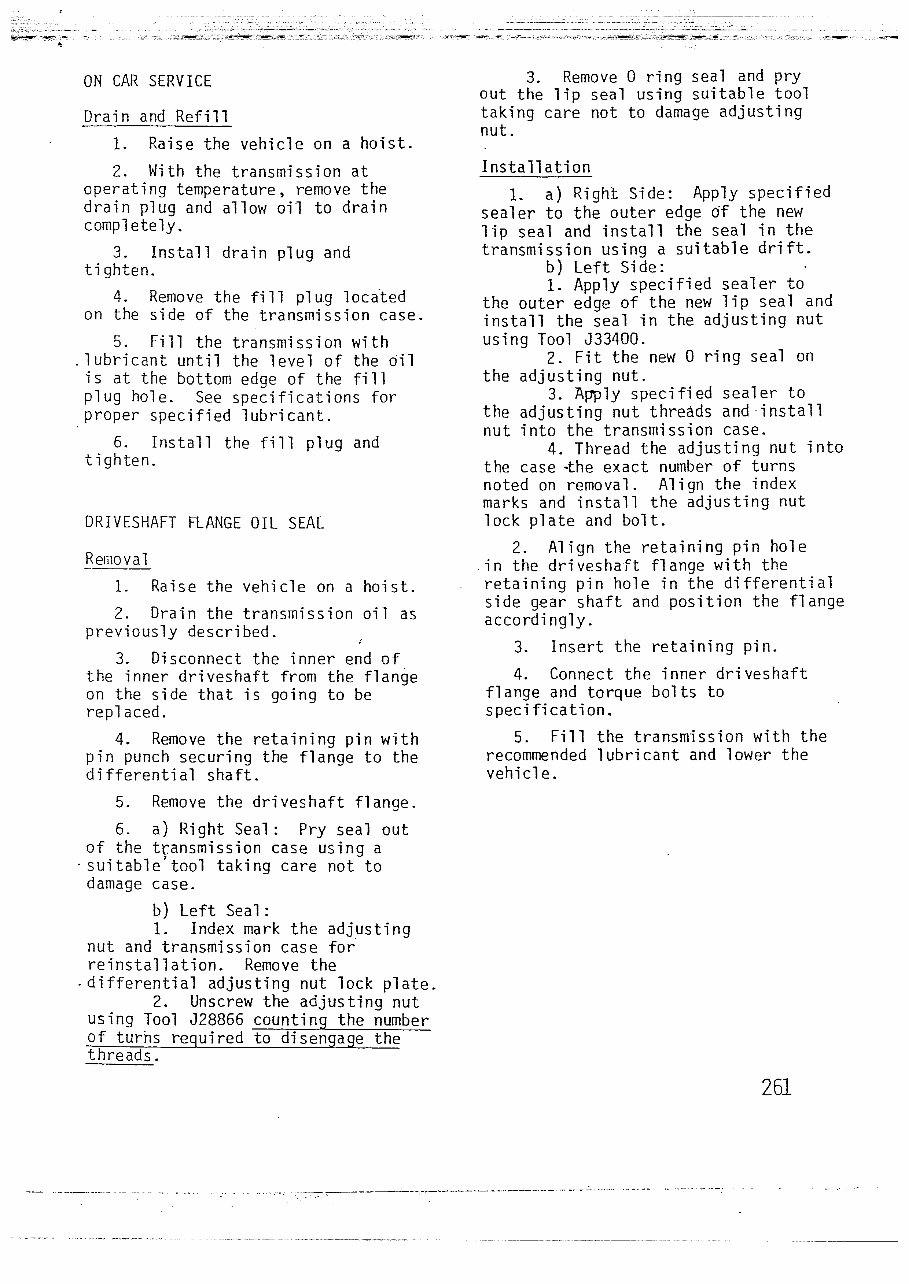 1981-1983 Delorean DMC-12 Service & Repair Manual preview img 7