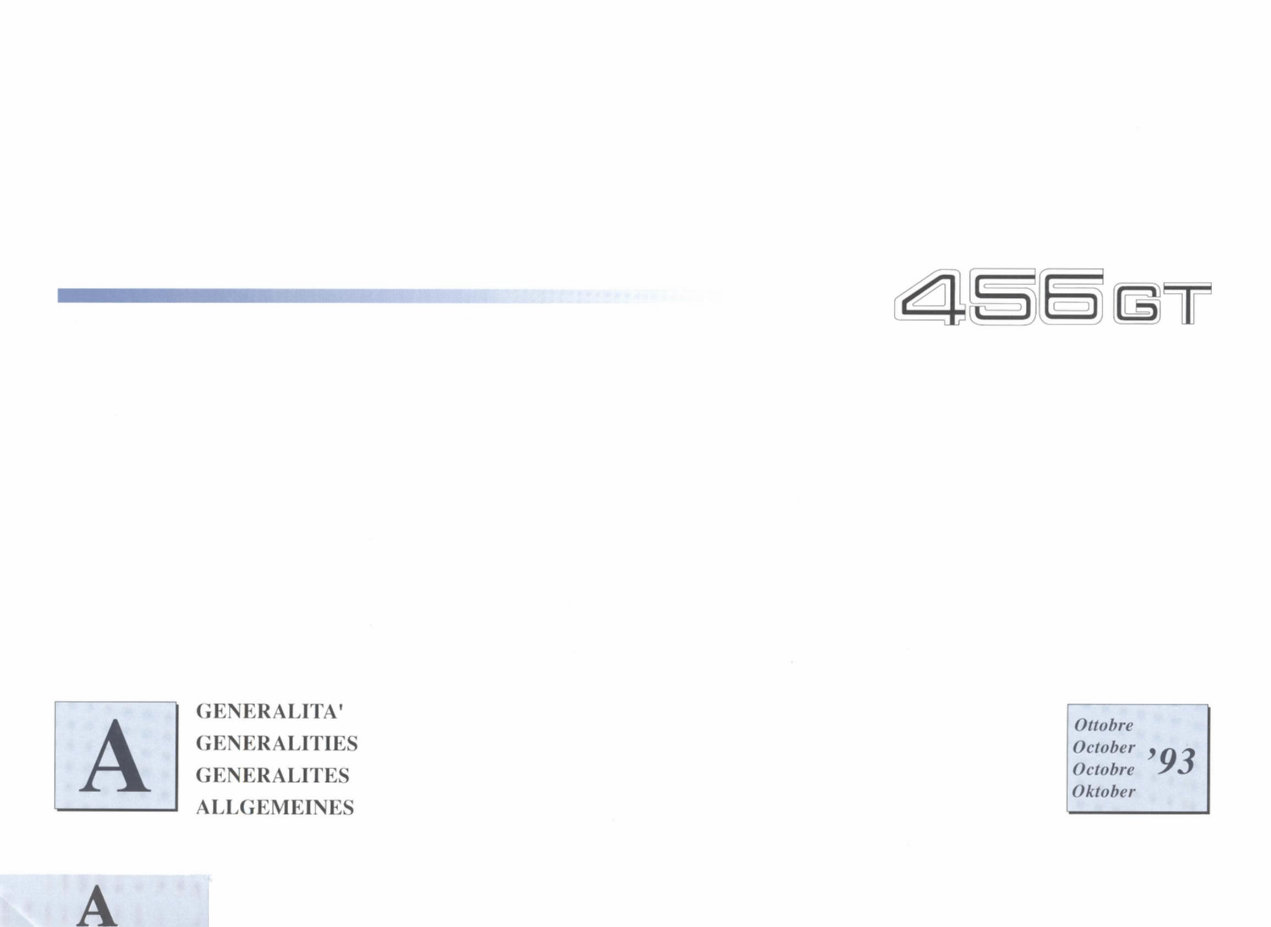 Ferrari 456 GT / 456M GT & GTA Service and Repair Manual preview img 5