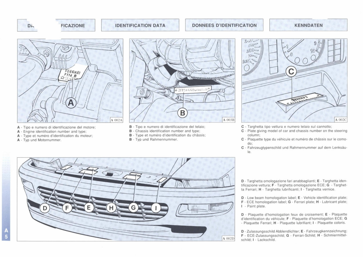 Ferrari 456 GT / 456M GT & GTA Service and Repair Manual preview img 9