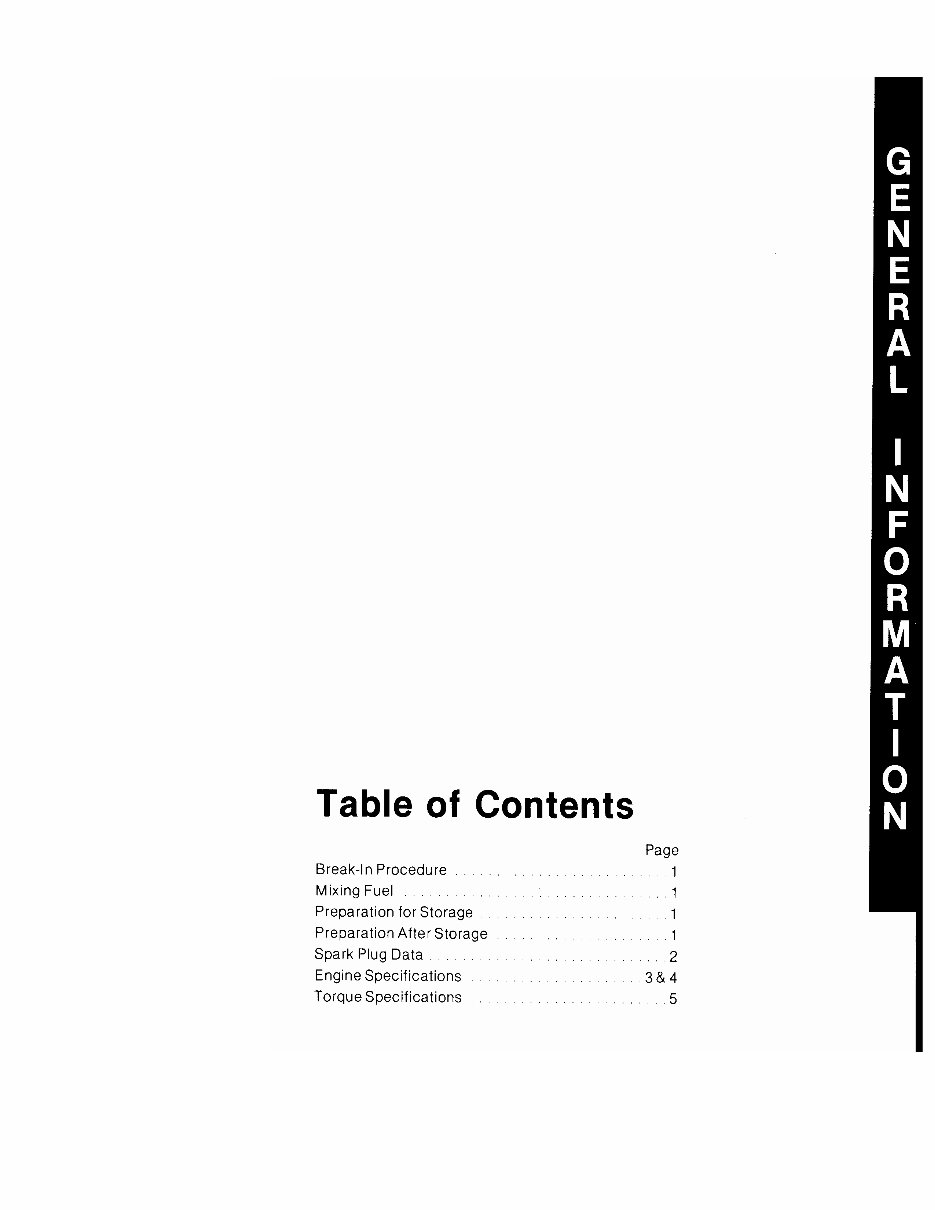 Cuyuna aircraft engine service manual 1980 - 1995 2SI preview img 5
