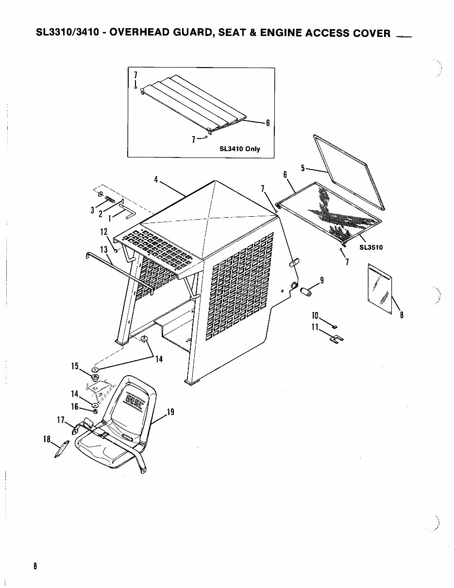 GEHL 3310/3410 Skid Loader Parts Manual preview img 10