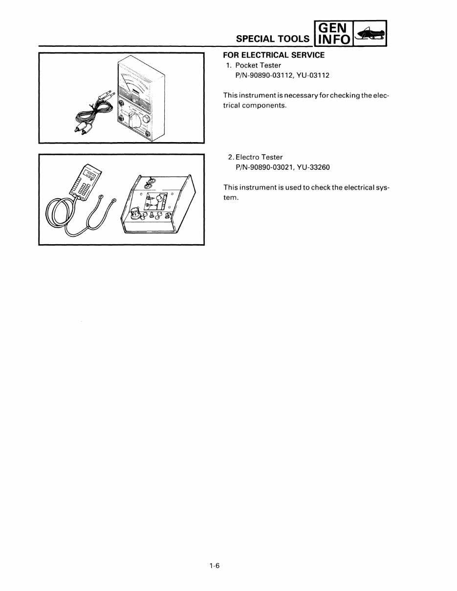 1991-1997 Yamaha Venture XL GT & TF Snowmobile Service & Repair Manual preview img 9