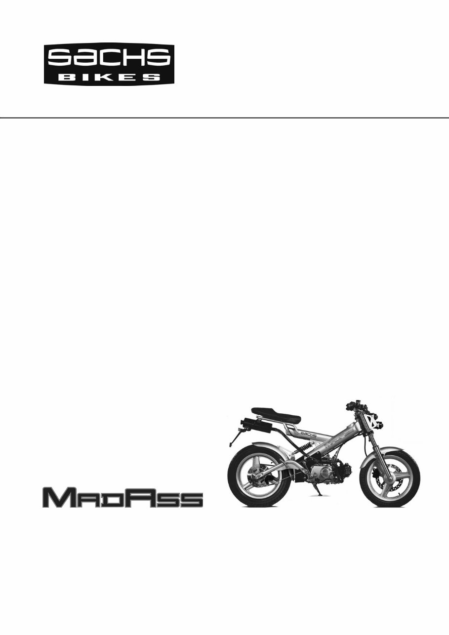 Sachs 50 Series Moped OEM Service & Repair Manual preview img 2