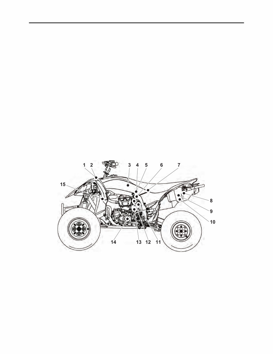 YAMAHA YFZ450R YFZ450 ATV Service Repair Manual 2009-2013 preview img 8