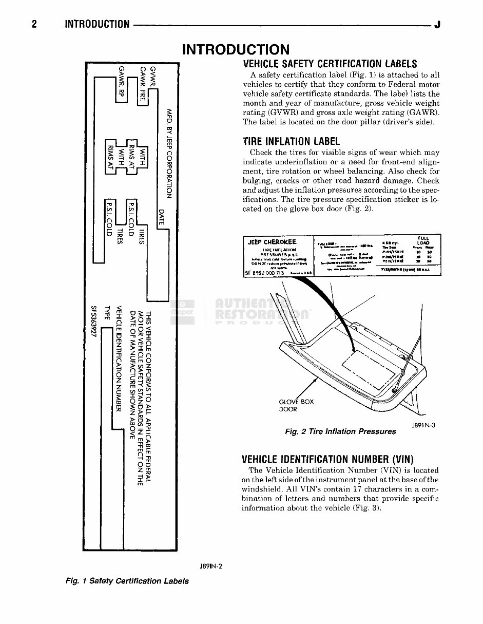 1990 Jeep Service & Repair Manual preview img 5
