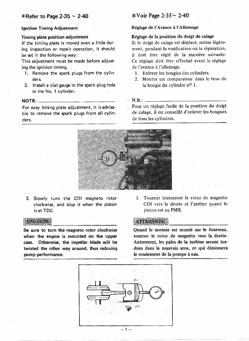 Yamaha 40LN Outboard Service Repair Maintenance Manual. Factory preview img 4