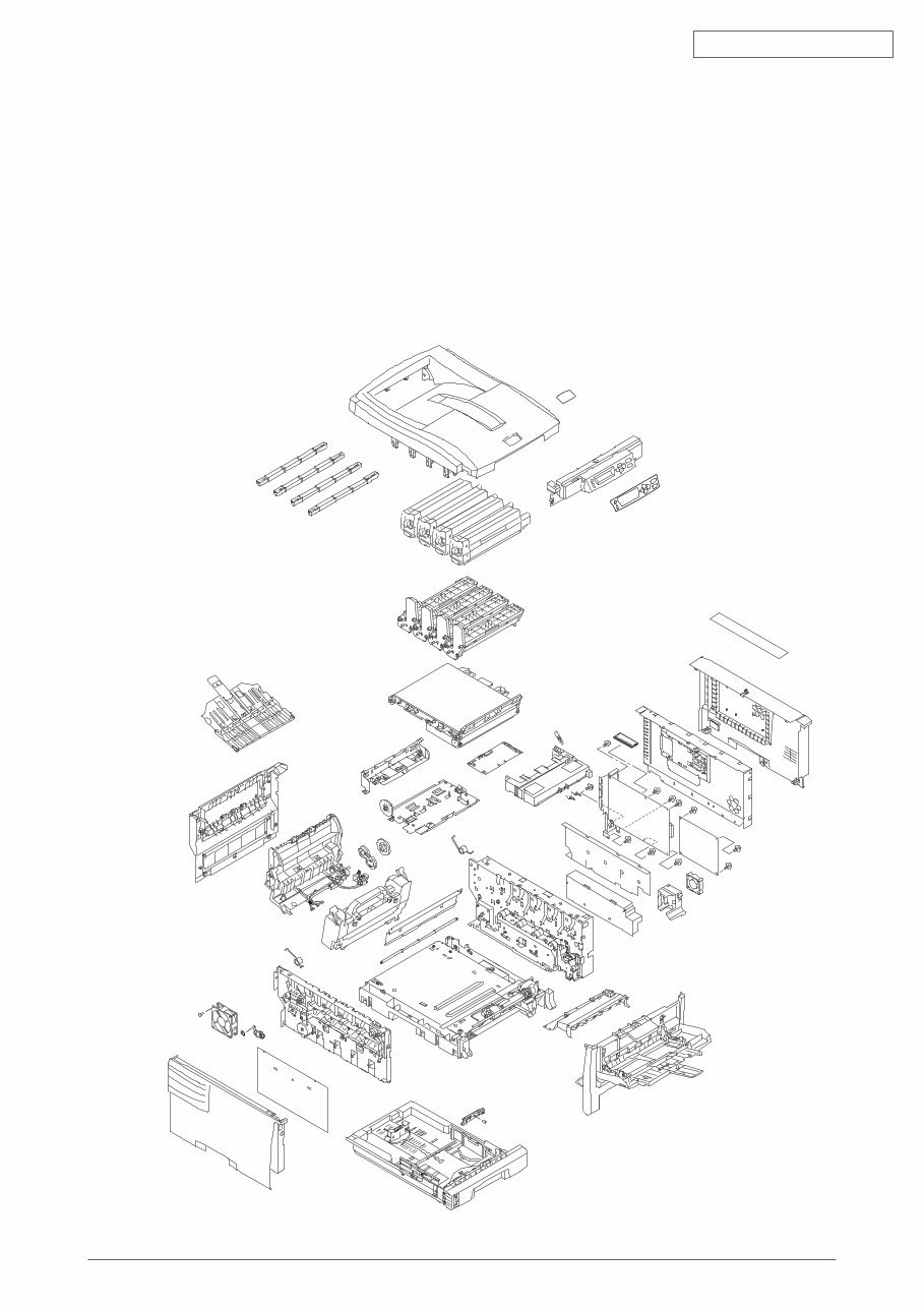 OKI C5450/C5400/C5250/C5200/C5150/C3200n/C3200/C3100 Color LED Page Printer Service Repair Manual preview img 10
