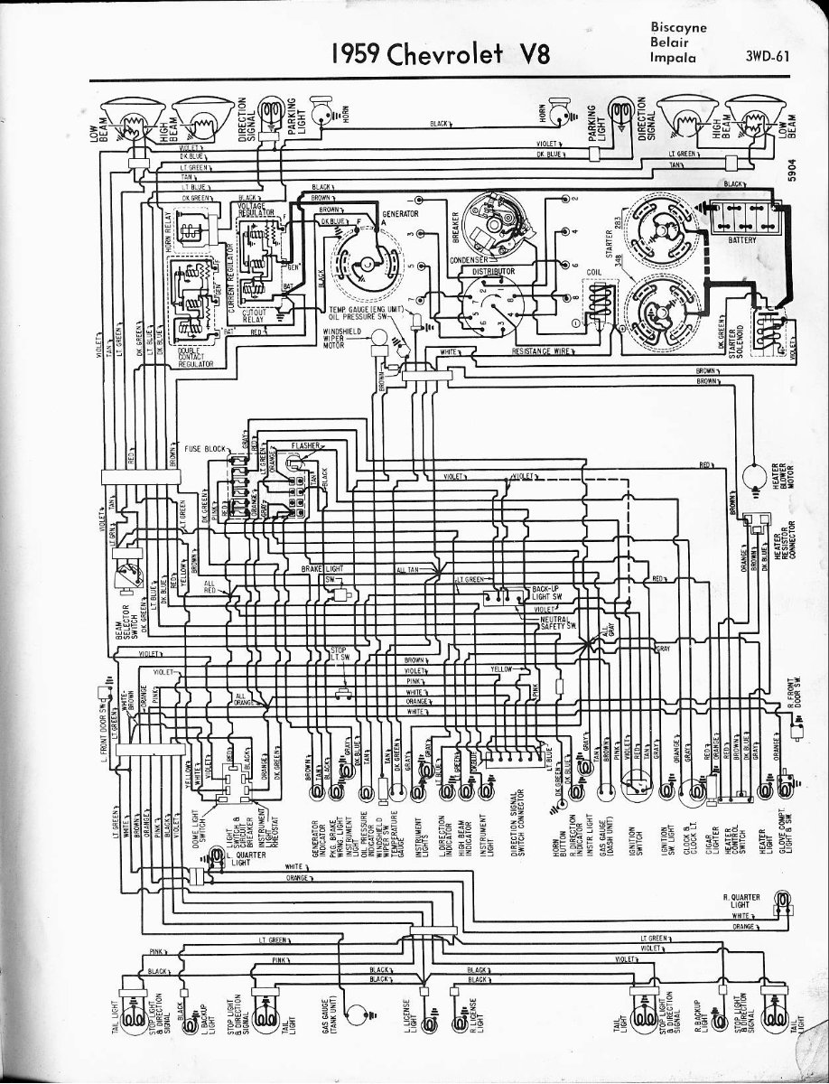 1957-1965 Chevrolet/Electrical Wiring Diagram Manual preview img 8