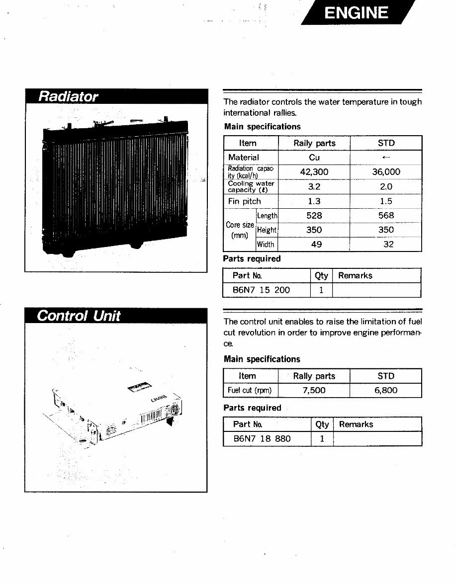 1988 Mazda 323 4WD Rally Parts Catalog Manual # 1 preview img 5