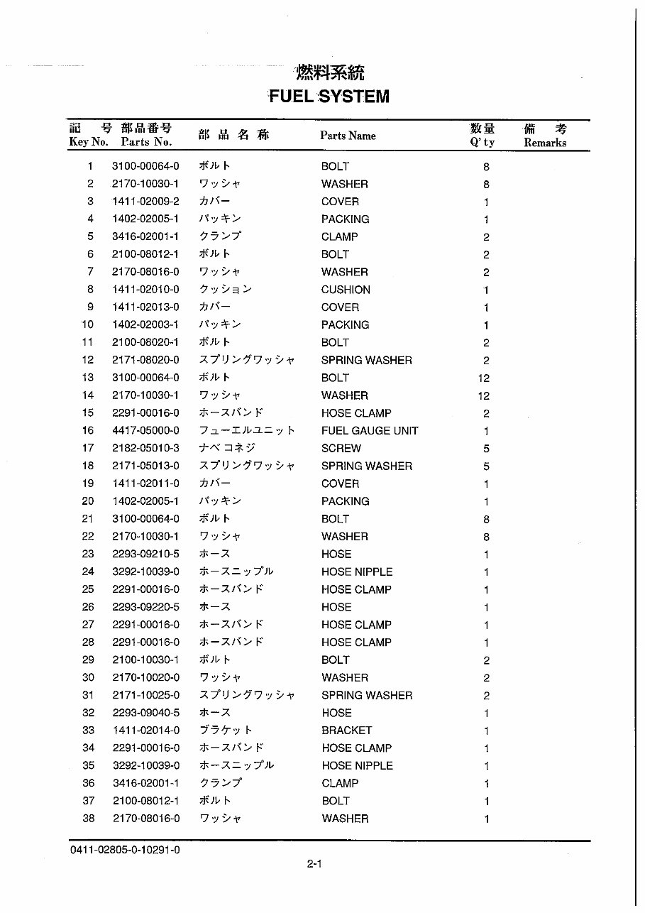 sakai SV512D,SV512T,SV512TF parts book preview img 10