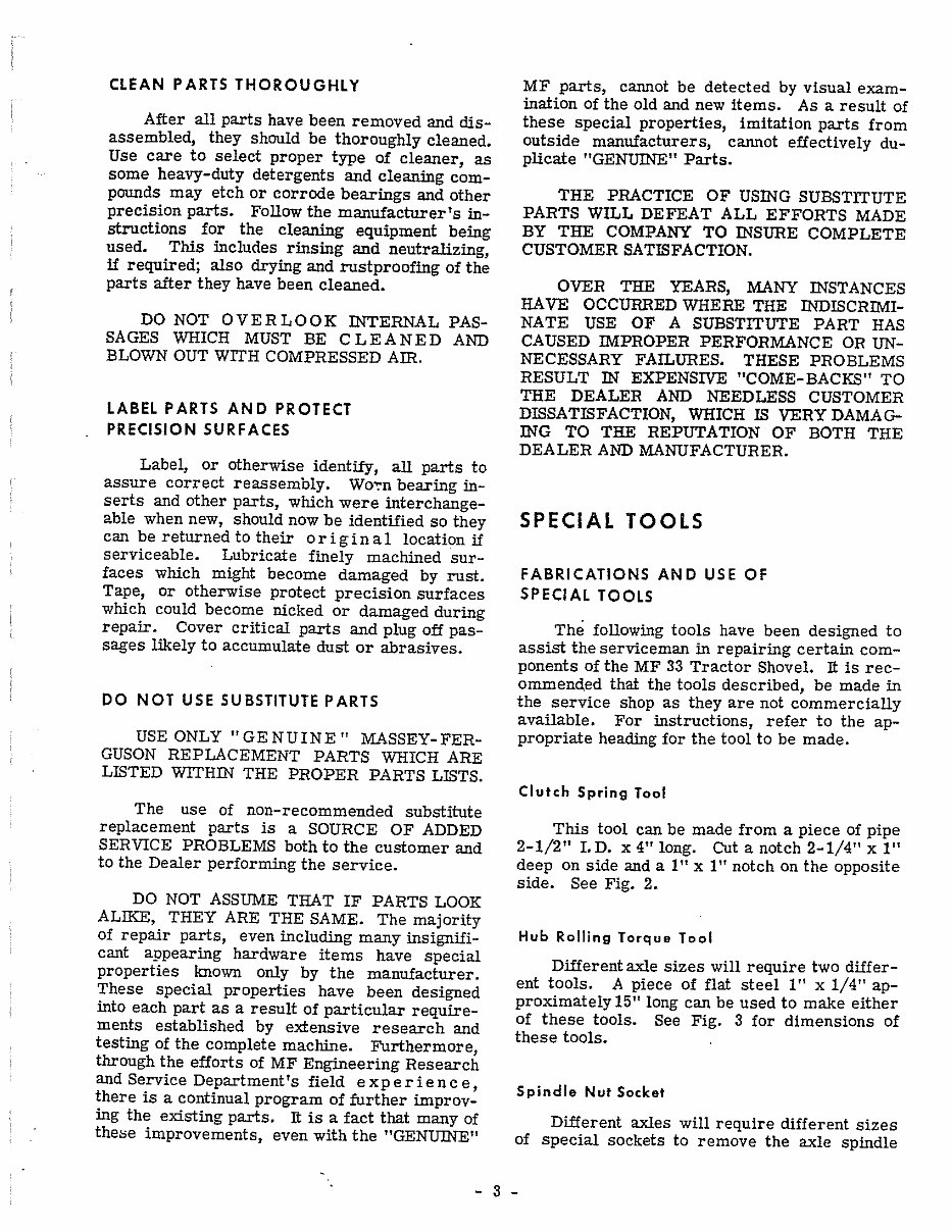 Massey Ferguson MF 33 Payloader Service Repair Manual preview img 7