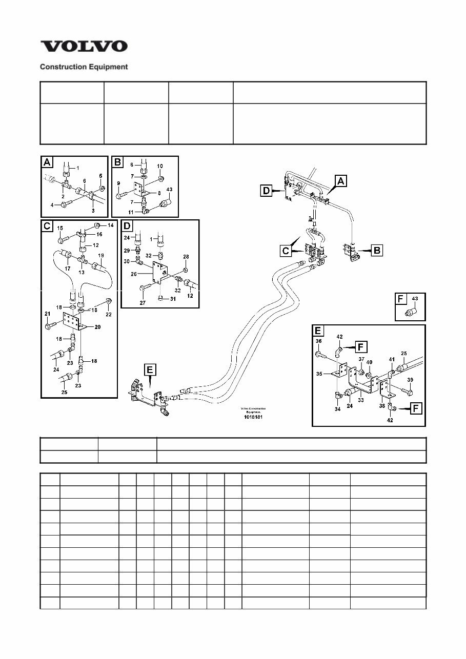 Volvo L90E Wheel Loader Service Parts Catalogue Manual INSTANT (SN: 20001-22957, 66001-67953, 70801-71269) preview img 3