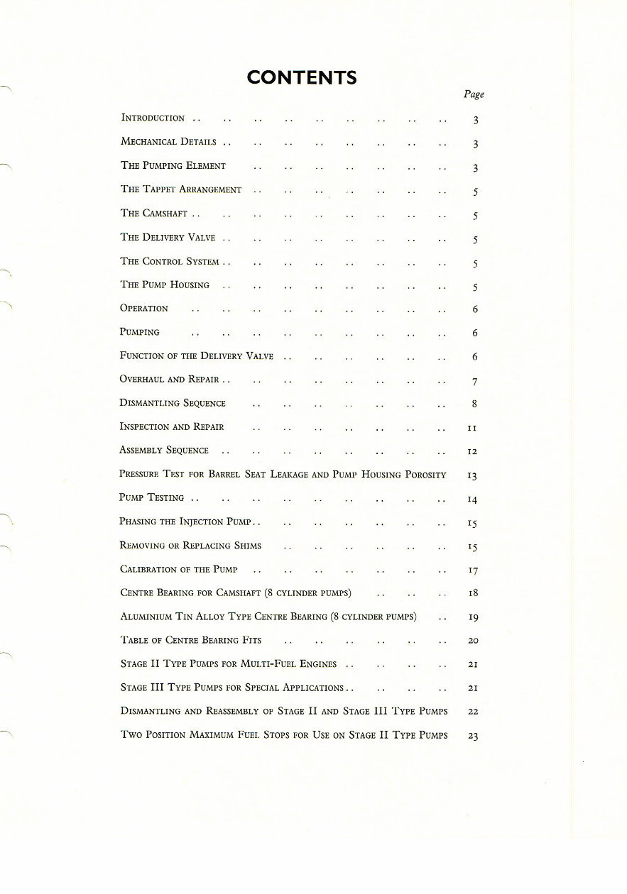 Cav N and NN injection pump Workshop manual preview img 2