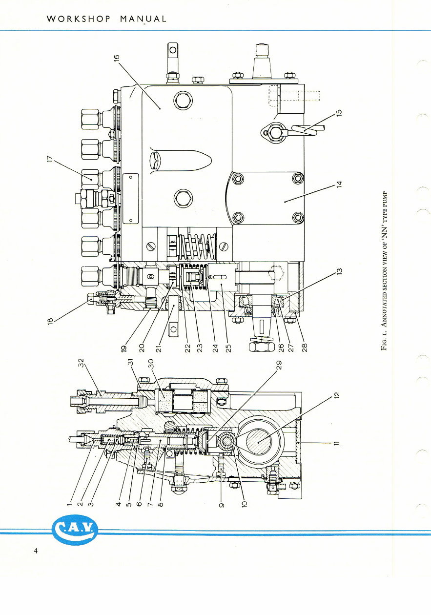 Cav N and NN injection pump Workshop manual preview img 4