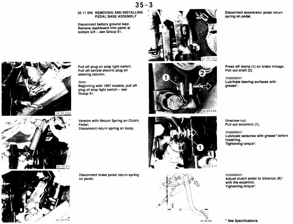 BMW 316I E30 Workshop Manual 1988 1989 1990 1991 preview img 4