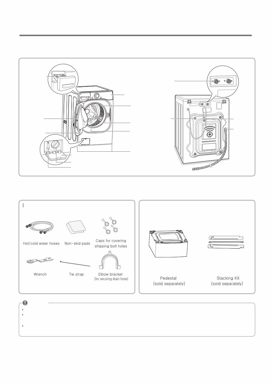 LG WM4070HVA Service Manual and Repair Guide preview img 8