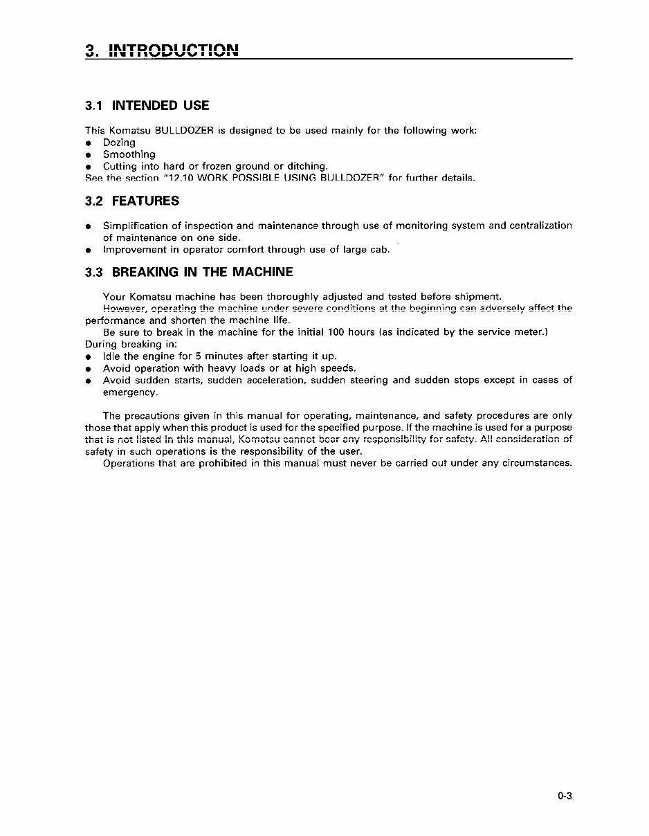 KOMATSU D85A-21, D85E-21, D85P-21 BULLDOZER Service Repair Manual + Operation & Maintenance Manual preview img 5