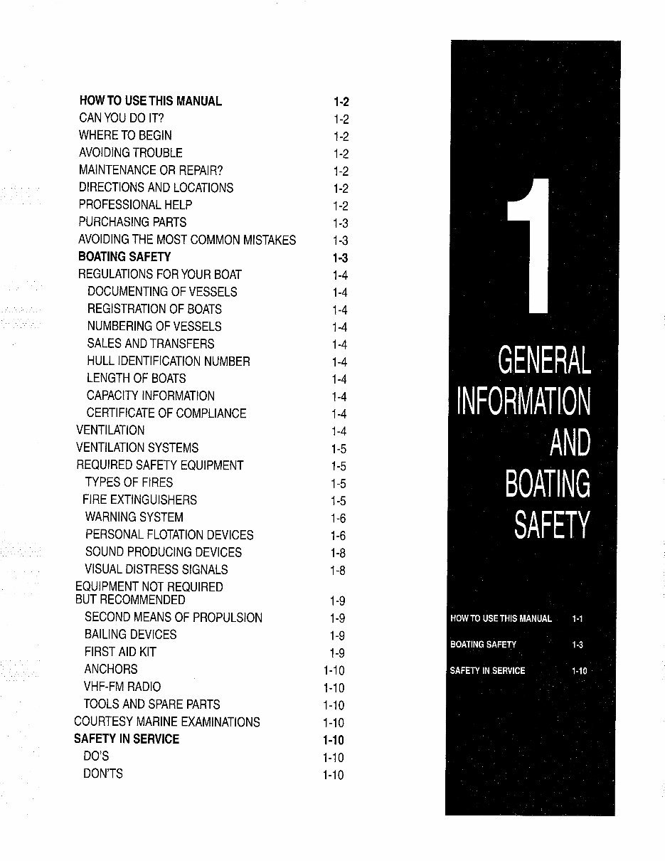 1992-2001 Mercruiser Sterndrive Engine Service & Repair Manual preview img 3