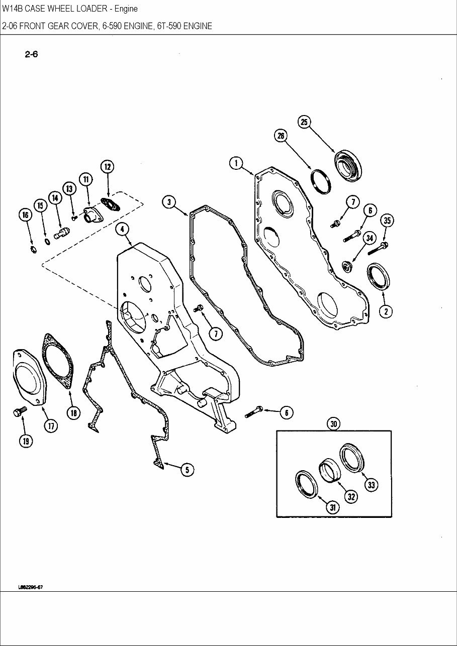 CASE W14B Wheel Loader Parts Catalog Manual preview img 10