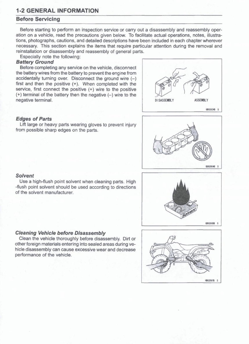 2008 Kawasaki KSF450B KFX450R ATV Service Repair Factory Manual INSTANT preview img 3