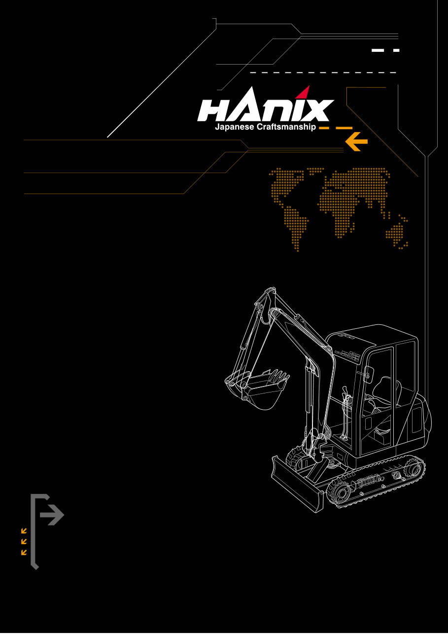 Hanix H22B Mini Excavator Parts & Complete Workshop Service Repair Manual (2 Manual Set) preview img 1