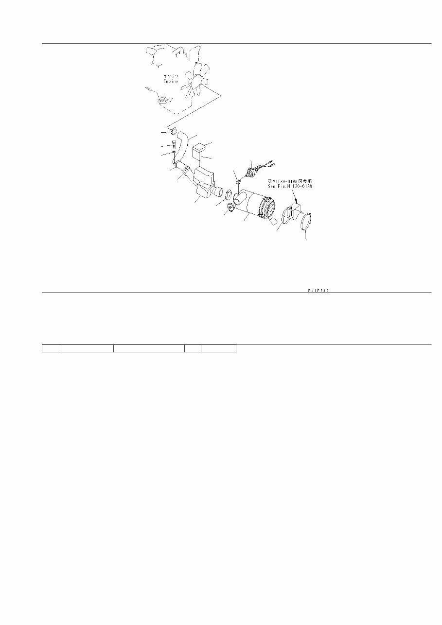 Komatsu PC120-6Z Hydraulic Excavator Parts Book preview img 5