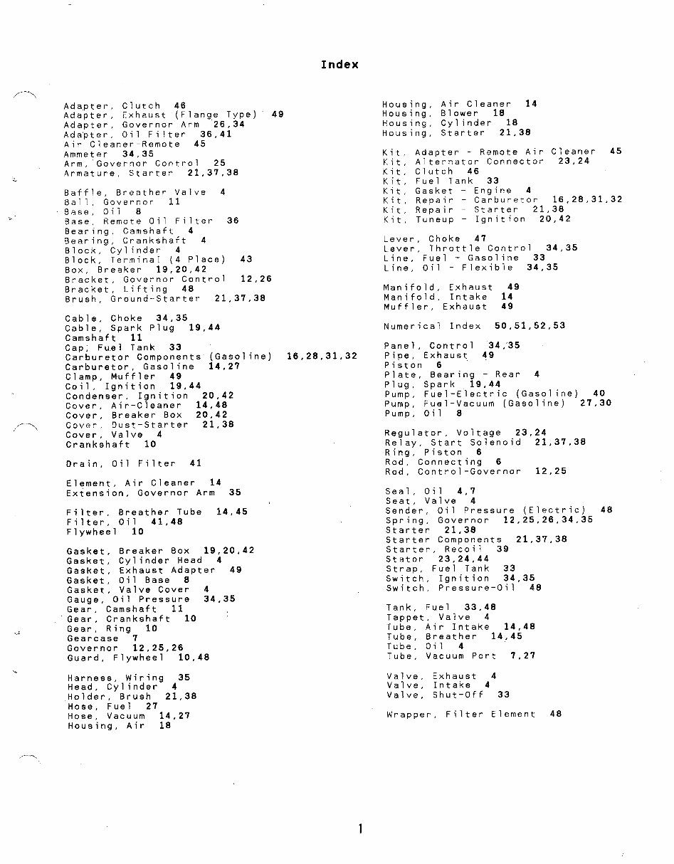 parts manual for onan engines b43m ga016 preview img 3