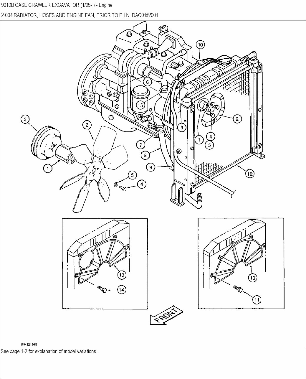 CASE 9010B Excavator Parts Catalog Manual preview img 8