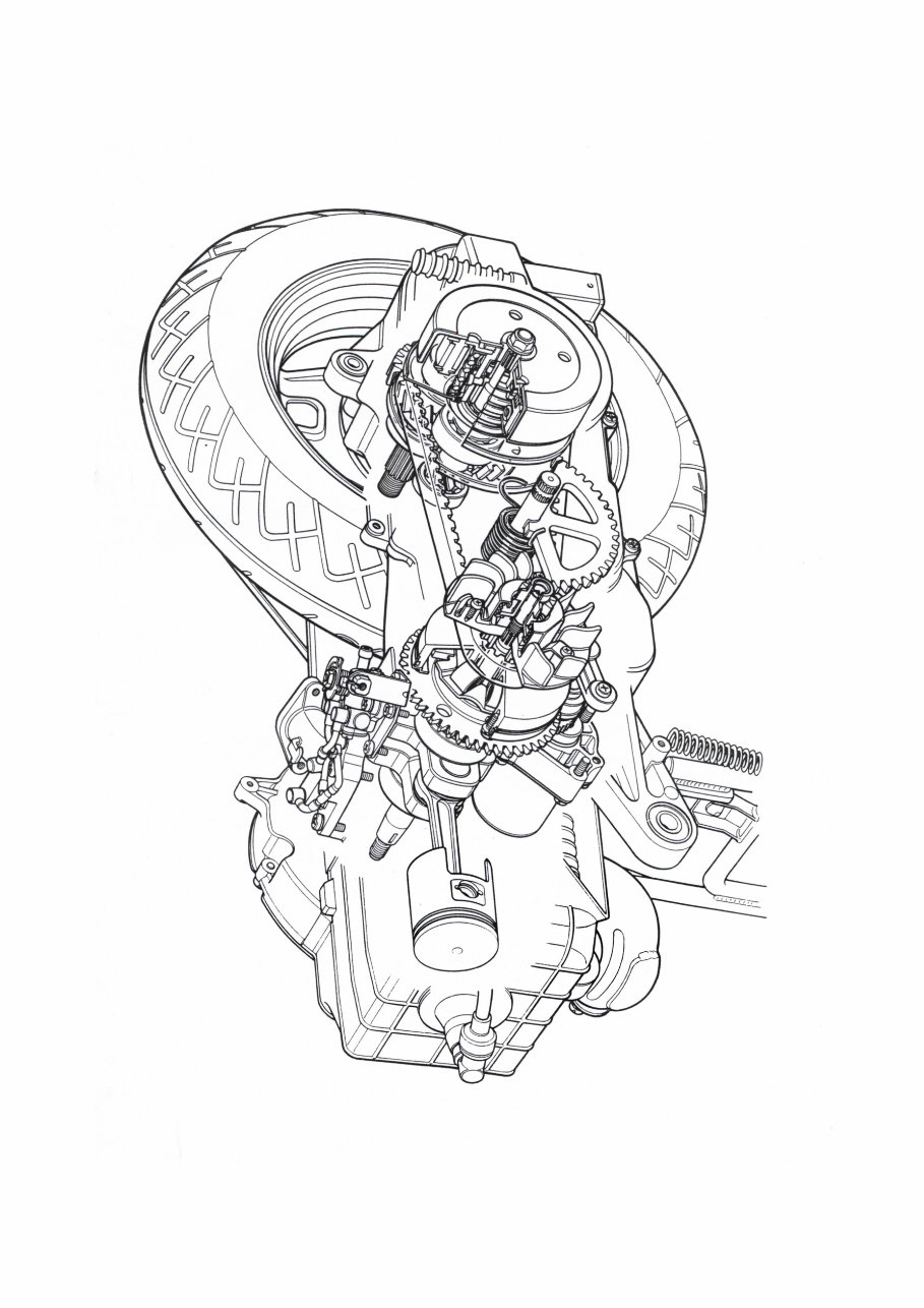 2006-2012 Keeway Focus 50 Matrix 50 Scooter Service & Repair Manual preview img 5