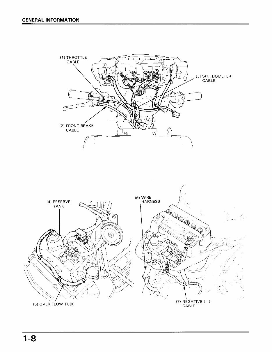 HONDA ELITE CH150 Workshop Repair Manual All 1985-1986 Models Covered preview img 9