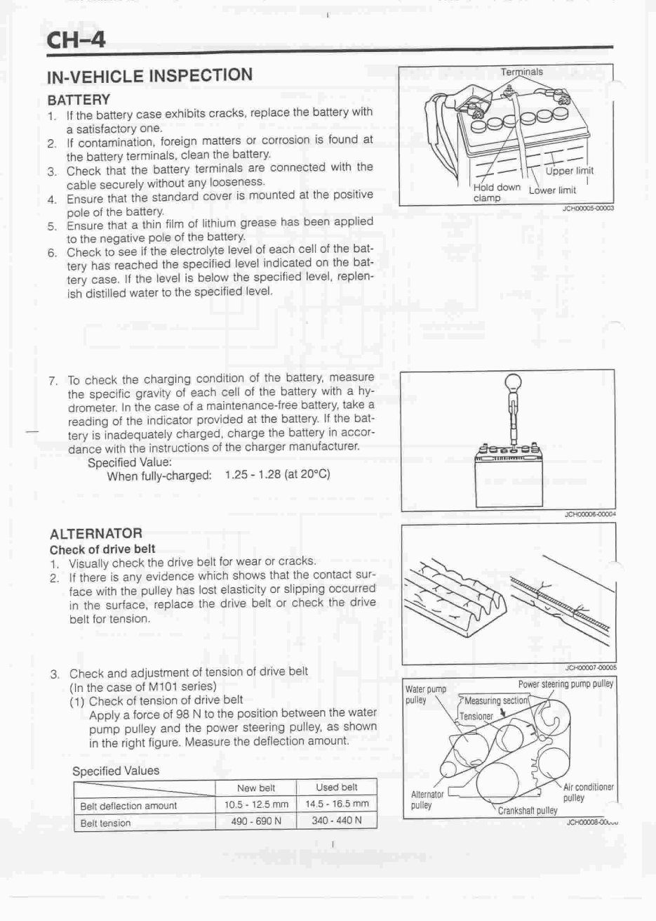 2000-2005 Daihatsu Sirion M101 K3 1.3L Engine Repair Manual preview img 4