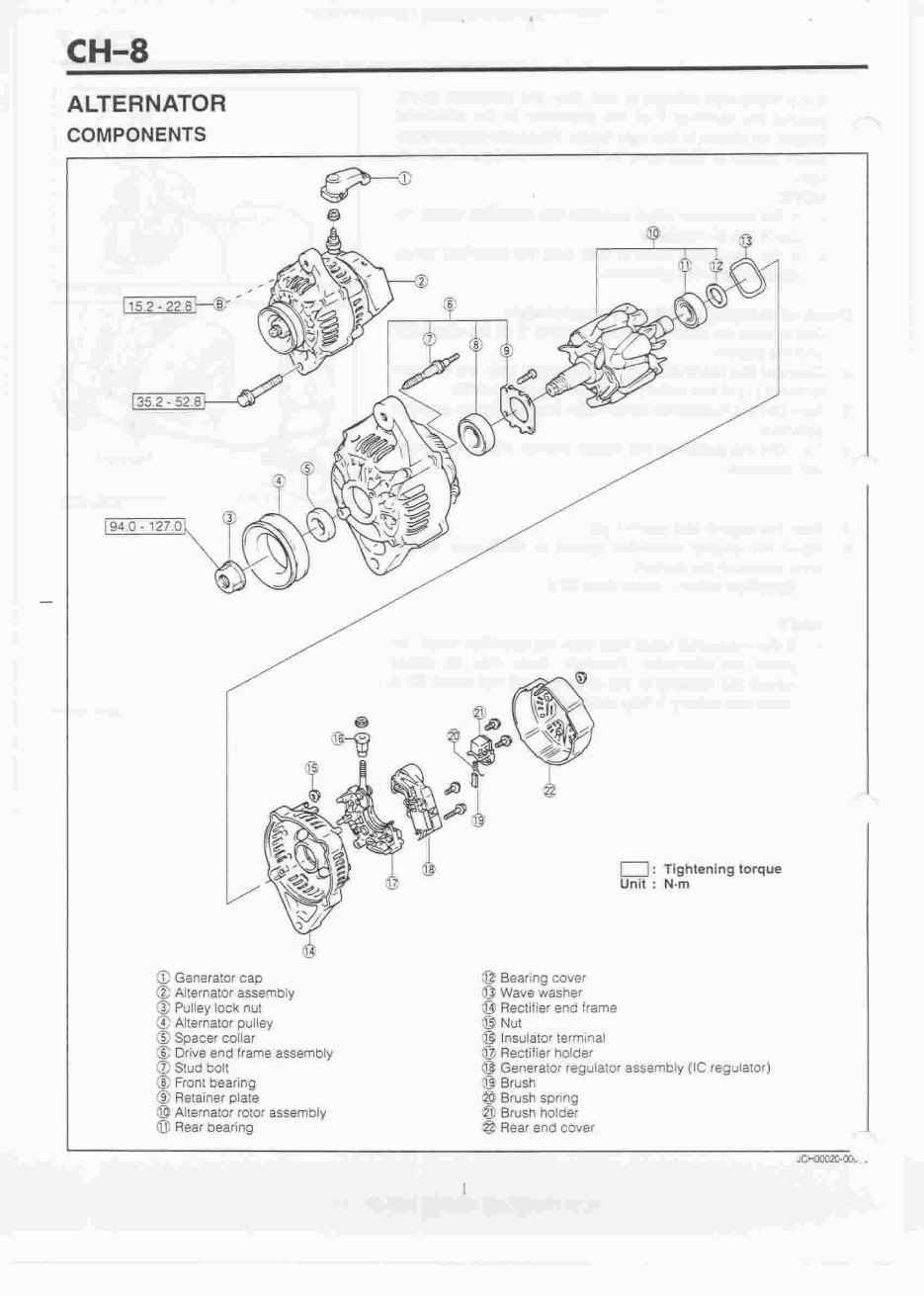 2000-2005 Daihatsu Sirion M101 K3 1.3L Engine Repair Manual preview img 8