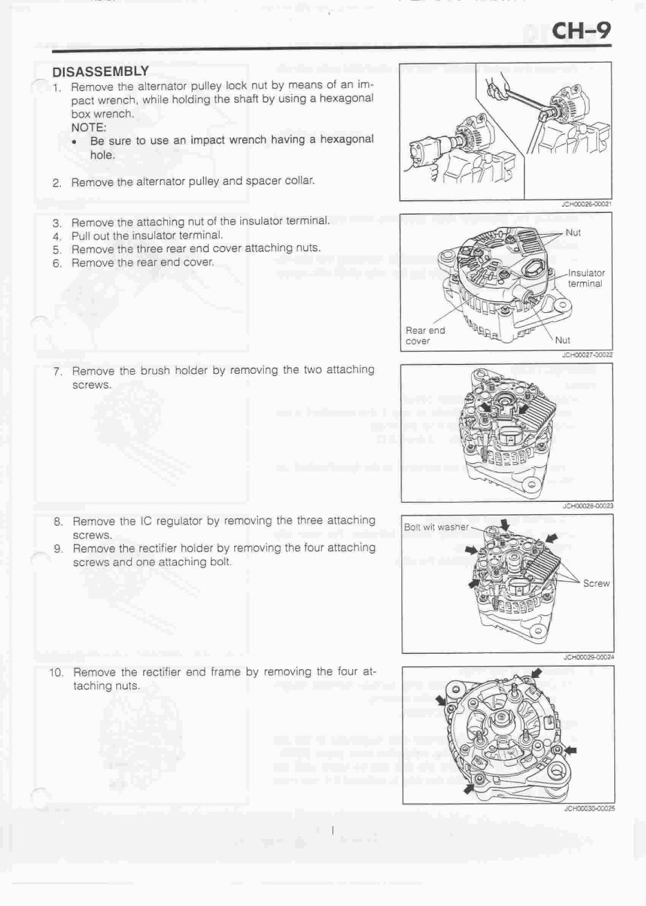 2000-2005 Daihatsu Sirion M101 K3 1.3L Engine Repair Manual preview img 9