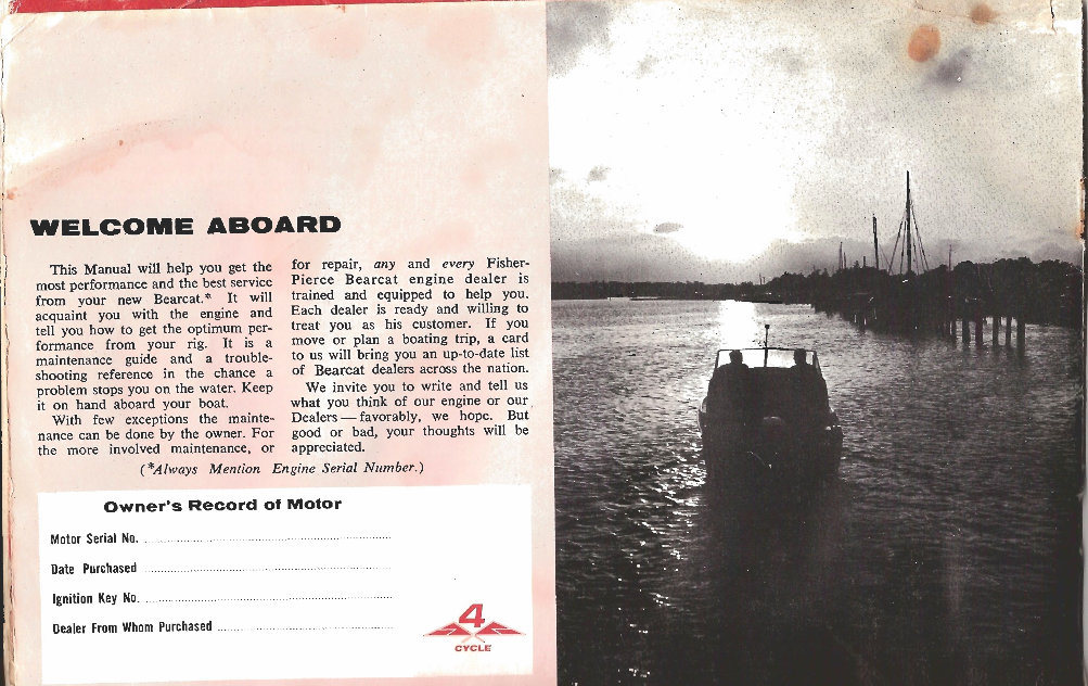 Fisher pierce bearcat 55 outboard owner manual preview img 2