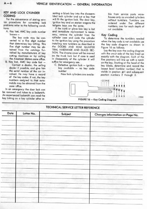 1973 AMC Hornet, Javelin, Gremlin, Matador, Ambassador Service & Repair Manual preview img 7